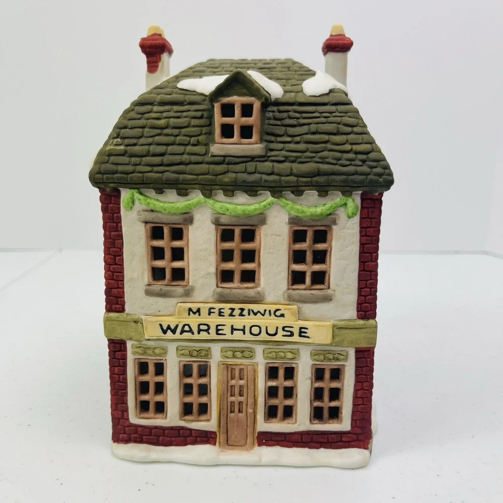 Dept 56 Dickens Village Series A Christmas Carol M Fezziwig Warehouse - Picture 10 of 16